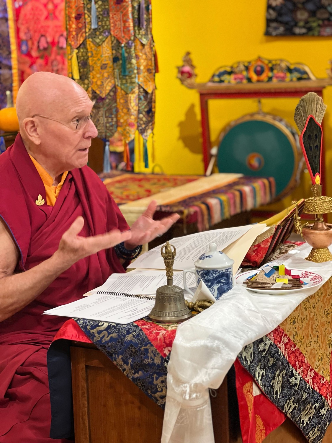 Lama Losang Visit June 29th and Fundraising Raffle